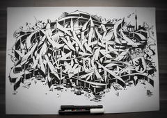 Graffiti Sketch - Photo by Skore79 - Skore79, SBB, ABS (2016)