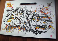 Graffiti Sketch - Photo by Skore79 - Skore79, SBB, ABS (2016)