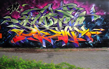 Graffiti Wall - Photo by Skore79 - SuperBadBoys, ABS, Hell´S (2015)