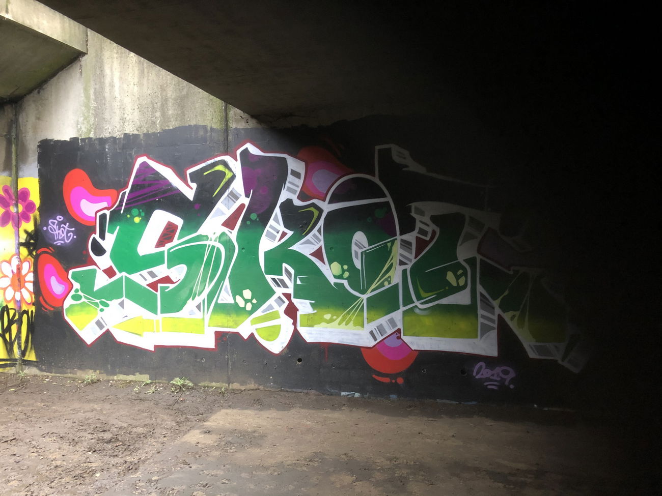 Graffiti Wall - Photo by Skot_terror (2019)