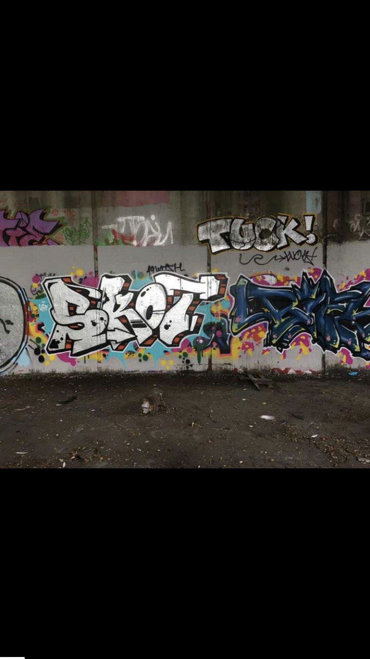 Graffiti Wall - Photo by Skot_terror (2019)