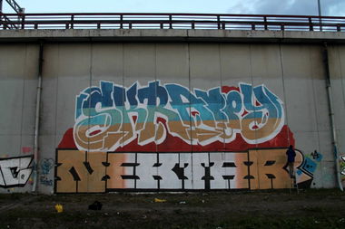 Graffiti Bombing - Photo by Skrap - roll-ups, ?????? (2014)