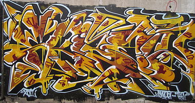 Graffiti Wall - Photo by Skrap - 2011