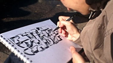 Graffiti Wall in Saint Petersburg - Photo by Skrap (2013)