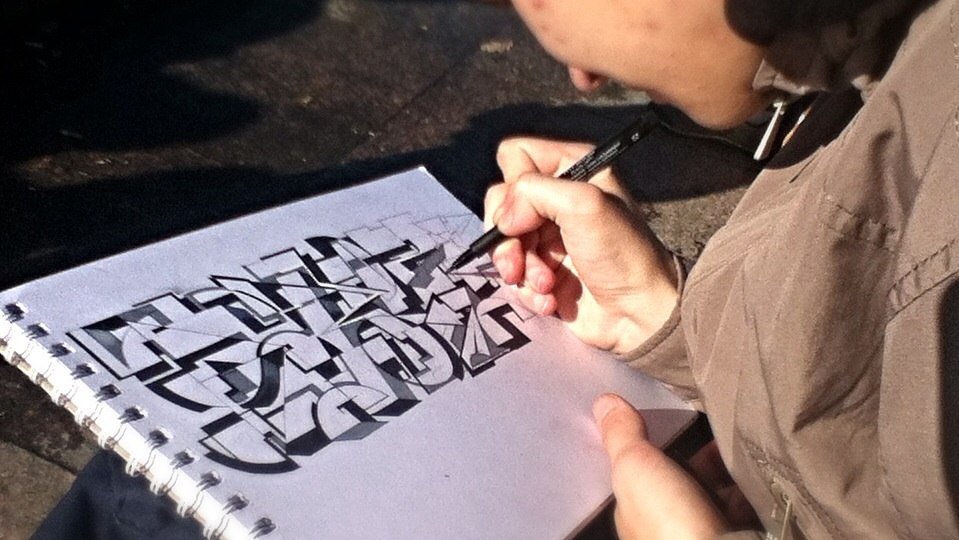 Graffiti Wall in Saint Petersburg - Photo by Skrap (2013)