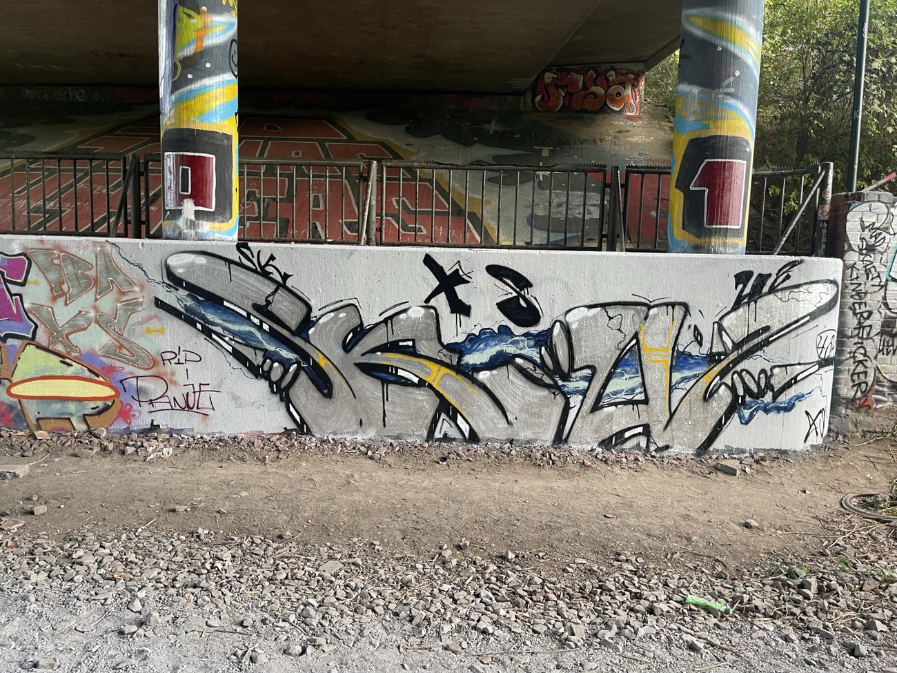 Graffiti Wall - Photo by Skuz