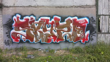 Graffiti Wall in Volkhov - Photo by Skyzorskz - graffiti, bombing, writing (2013)