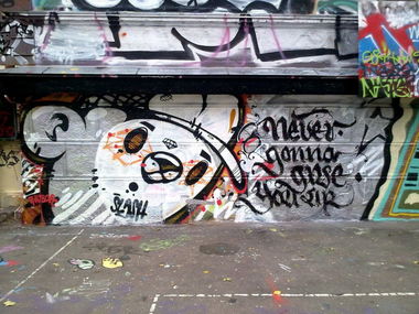 Graffiti Wall in Moscow - Photo by Slash - hall, of, fame (2012)