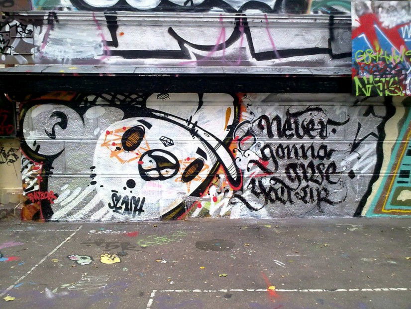 Graffiti Wall in Moscow - Photo by Slash - hall, of, fame (2012)