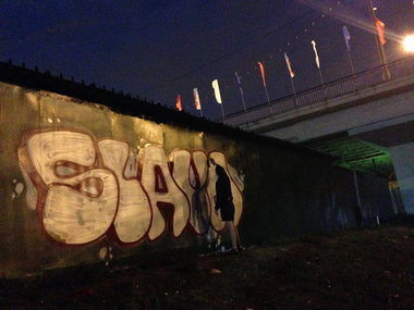 Graffiti Bombing - Photo by SlavaMoscow - Slava, Moscow