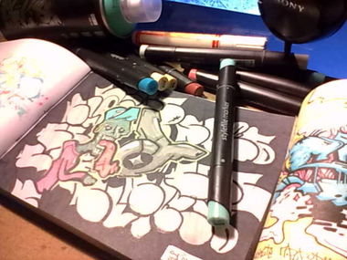 Graffiti Wall - Photo by Sleoone