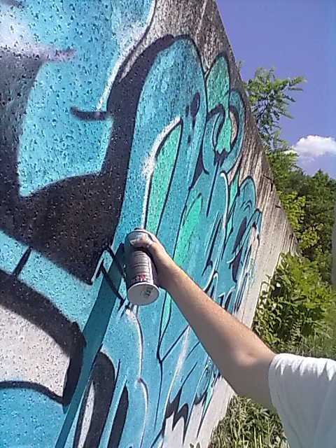 Graffiti Artwork - Photo by Sleoone