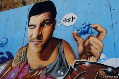 Graffiti Wall in Nikaia - Photo by SlipyWak - slipy, wak, crew (2013)