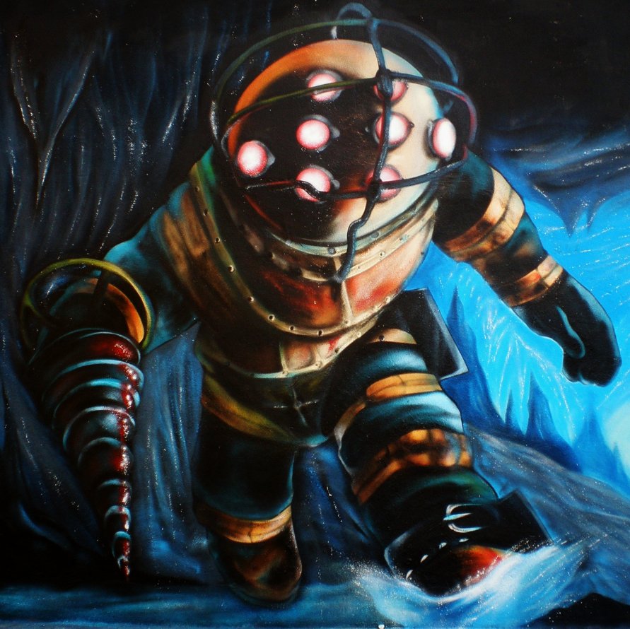 Graffiti Wall - Photo by SlipyWak - bioshock, waks, slipy (2012)