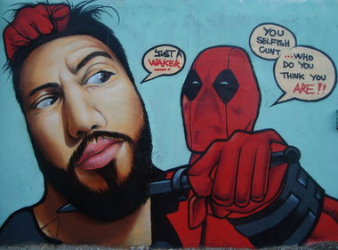 Graffiti Wall in Khalkis - Photo by SlipyWak - slipy, waks, crew (2013)