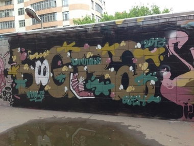 Graffiti Wall in Rostov - Photo by Sloof - Dafools, Sloof (2013)