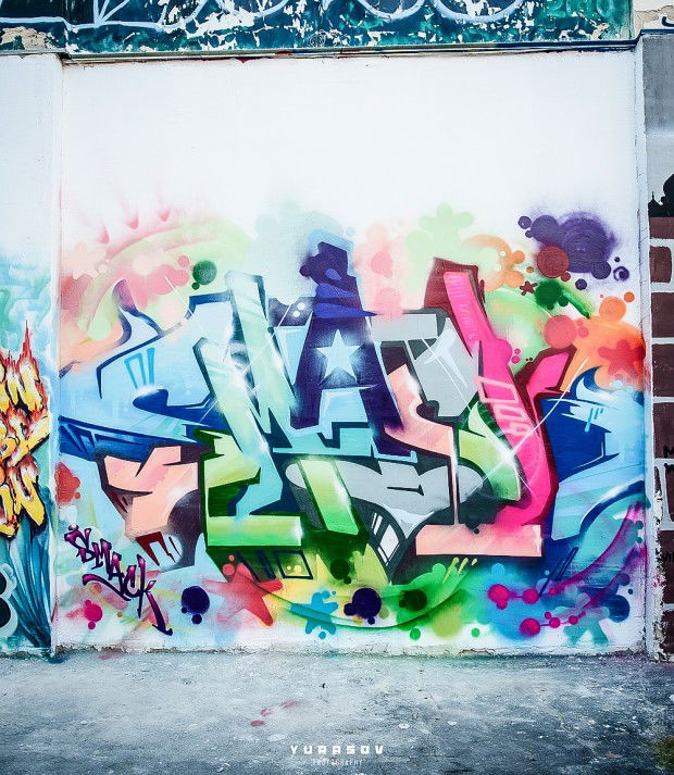 Graffiti Wall - Photo by Smack