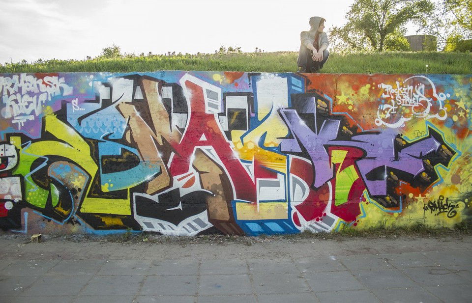 Graffiti Wall - Photo by Smack