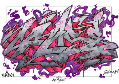 Graffiti Sketch - Photo by Small139 - Sketch, WildStyle, Small139 (2014)