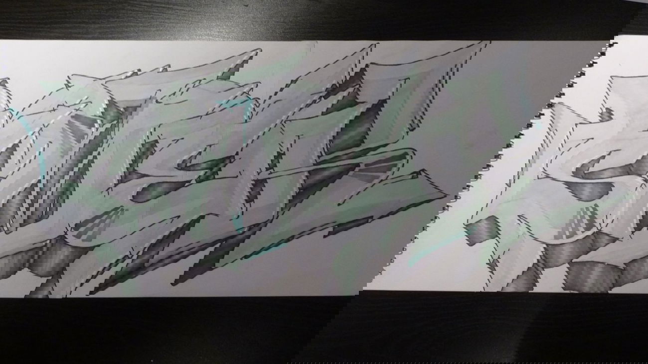 Graffiti Sketch in Schaffhausen - Photo by Smek - Smek, Schaffhausen, Switzerland (2013)