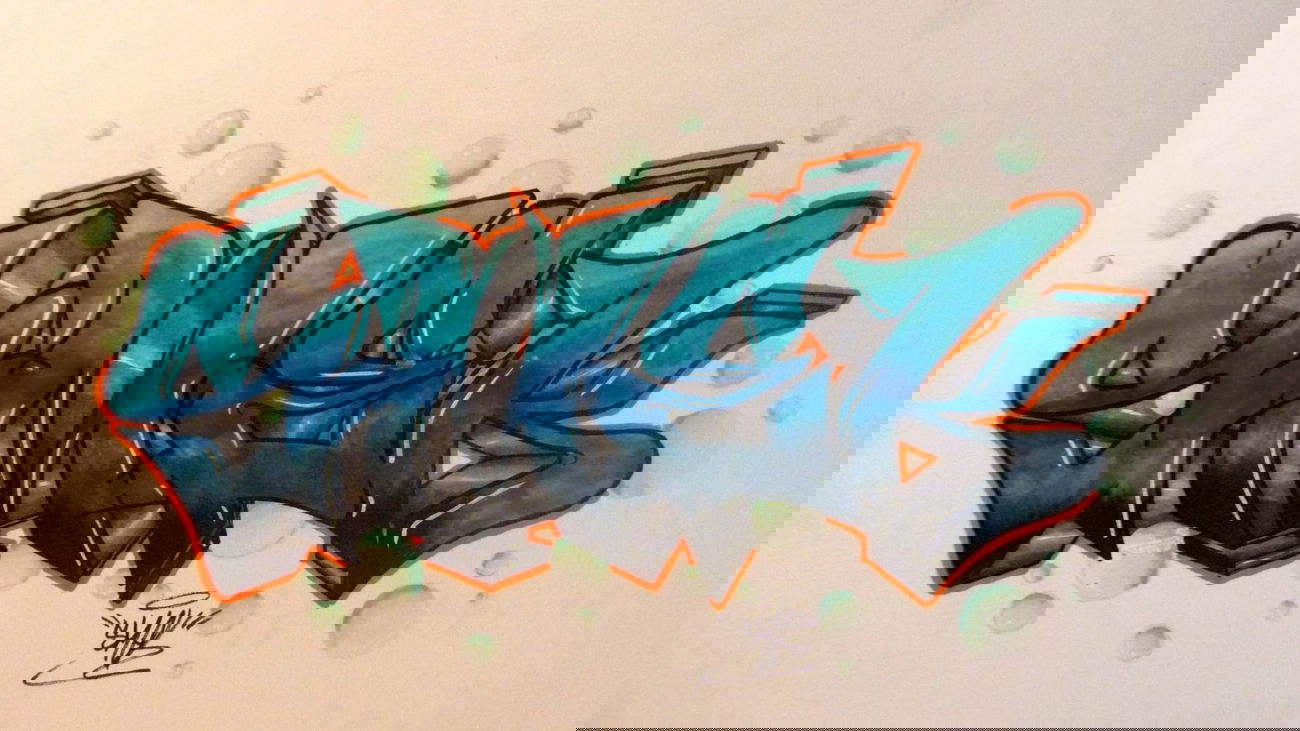 Graffiti Sketch - Photo by Smek - Smek (2014)