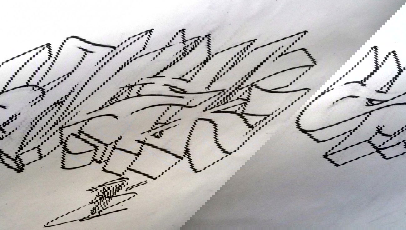 Graffiti Sketch - Photo by Smek - Smek (2014)