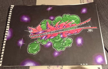 Graffiti Sketch - Photo by Smek - Smek (2014)