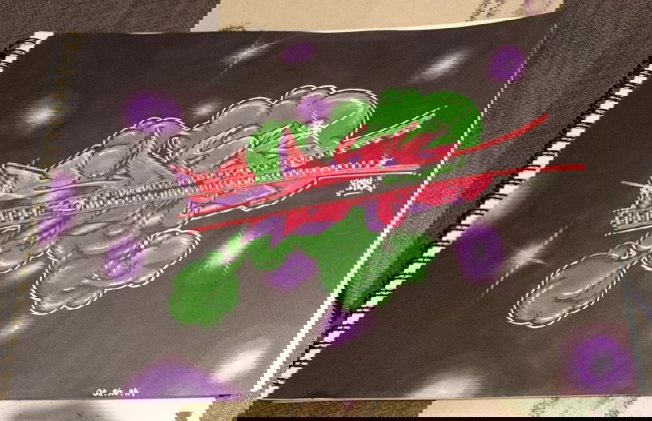 Graffiti Sketch - Photo by Smek - Smek (2014)