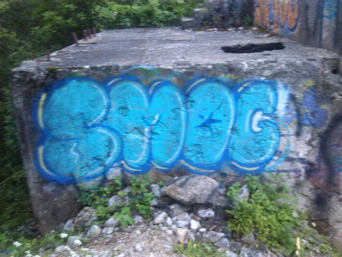 Graffiti Bombing - Photo by SmogOne (2014)