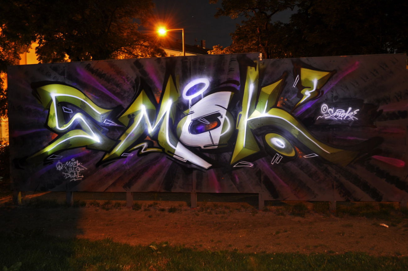 Graffiti Wall - Photo by Smok