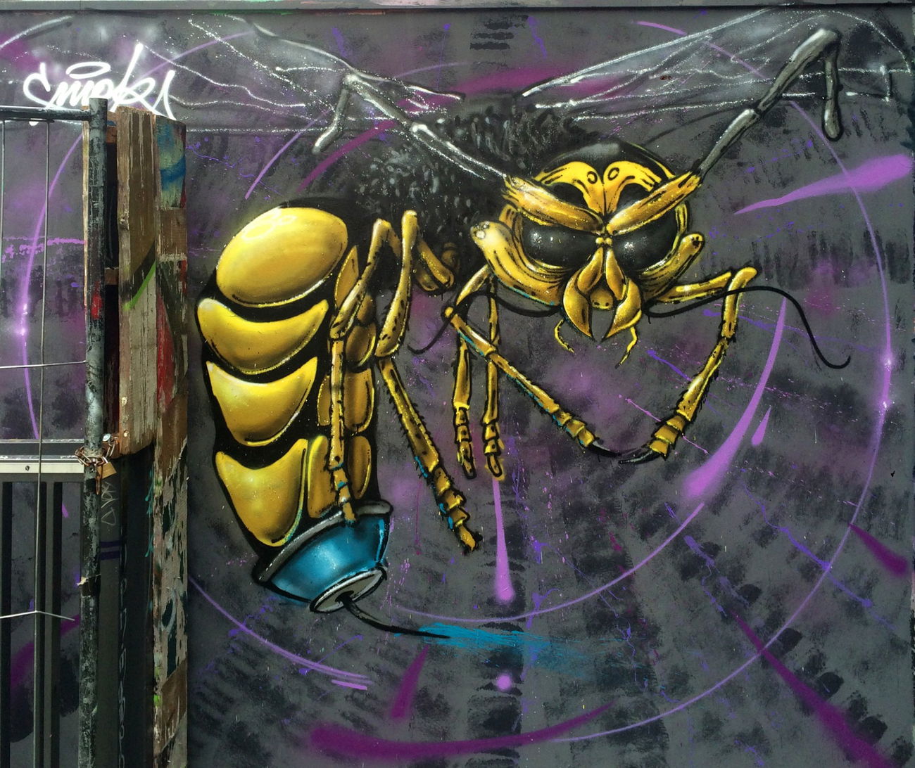 Graffiti Wall - Photo by Smok (2016)