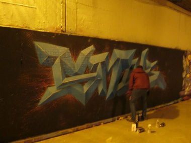 Graffiti Wall in Barcelona - Photo by Smok (2013)