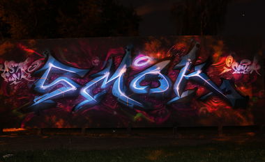 Graffiti Wall - Photo by Smok