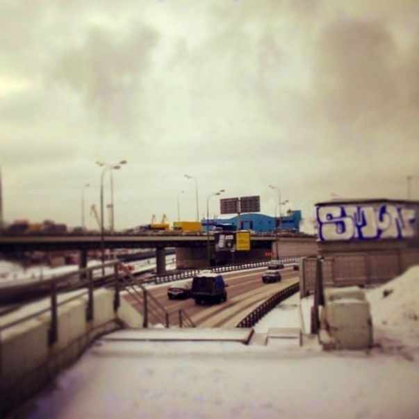 Graffiti Bombing in Yekaterinburg - Photo by Smuner - Smuno, smuner, zkscrew (2012)