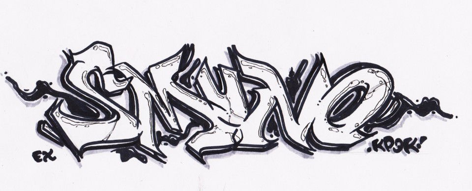 Graffiti Sketch - Photo by Smuner - Smuno, smun, smuner (2013)