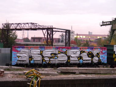 Graffiti Train - Photo by Snerd - MSR, CRIMINAL (2013)