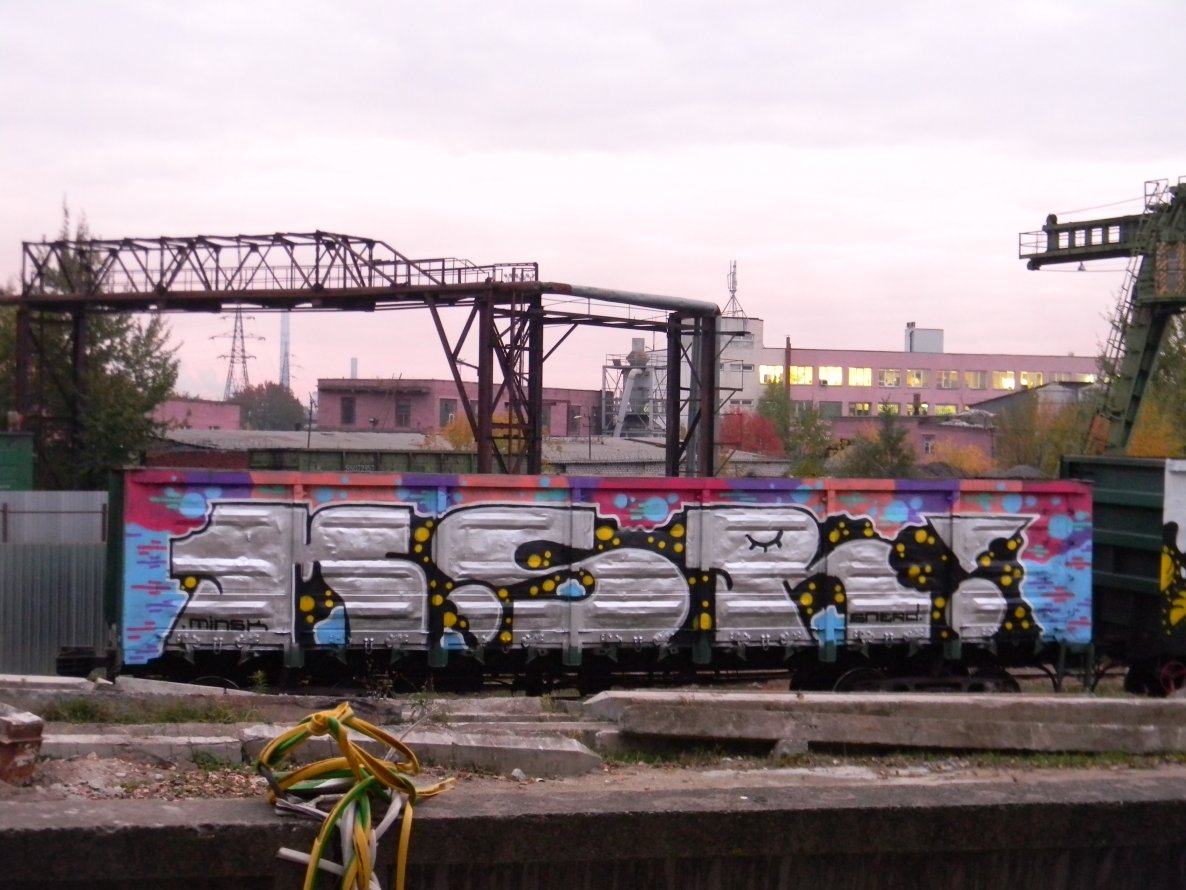 Graffiti Train - Photo by Snerd - MSR, CRIMINAL (2013)