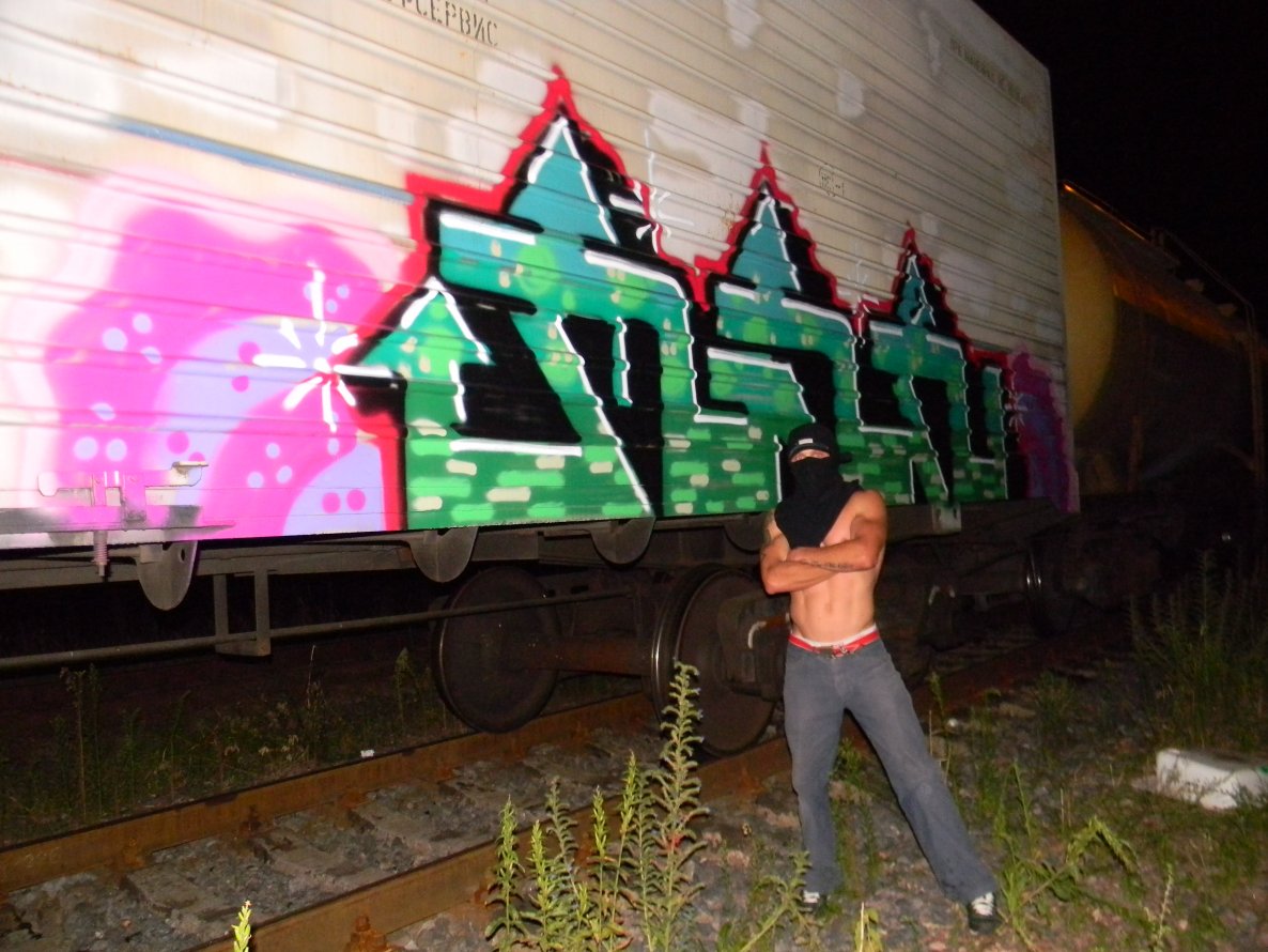 Graffiti Artwork - Photo by Snerd - MSR, criminal (2013)