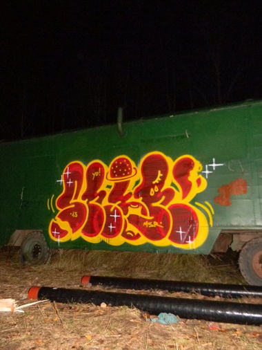 Graffiti Bombing - Photo by Snerd - Snerd (2013)