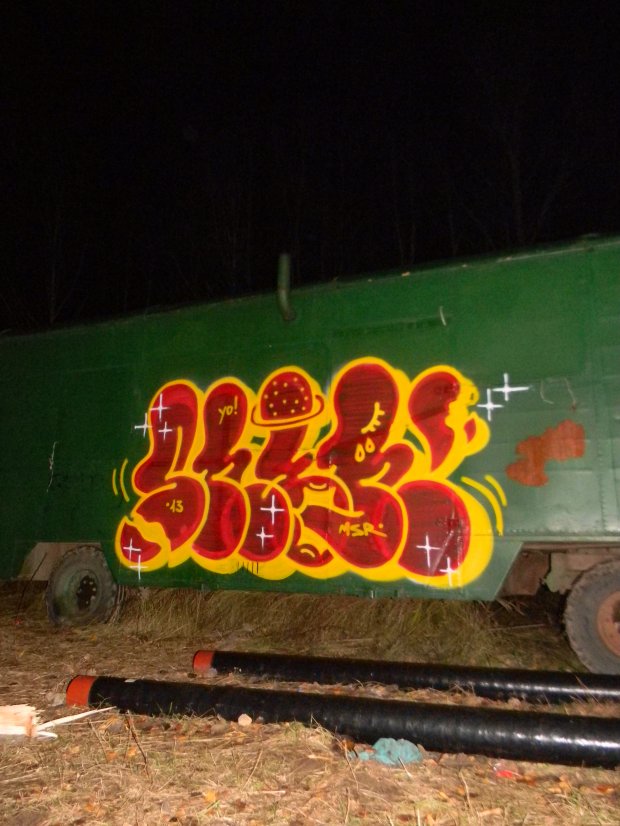 Graffiti Bombing - Photo by Snerd - Snerd (2013)