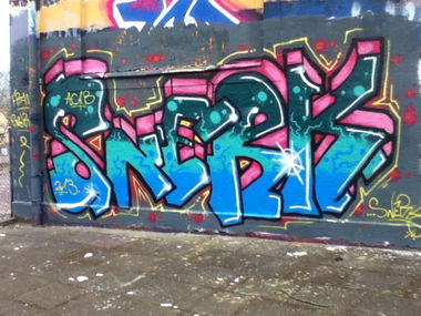 Graffiti Wall in Bielefeld - Photo by Snerked - Snerk (2013)