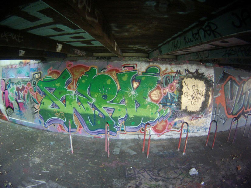 Graffiti Wall - Photo by Snerked - Snerk (2013)