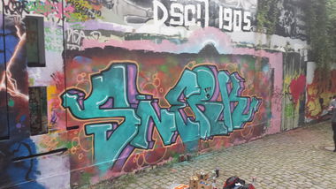 Graffiti Wall - Photo by Snerked - Snerk, Gütersloh (2013)