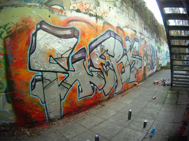 Graffiti Wall - Photo by Snerked - Snerk (2013)