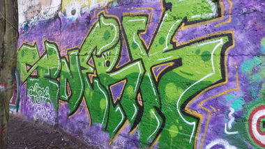 Graffiti Wall in Gütersloh - Photo by Snerked - Snerk (2014)