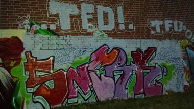 Graffiti Wall in Steinhagen - Photo by Snerked - Snerk, Tfd (2014)