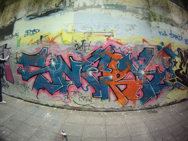 Graffiti Wall in Gütersloh - Photo by Snerked