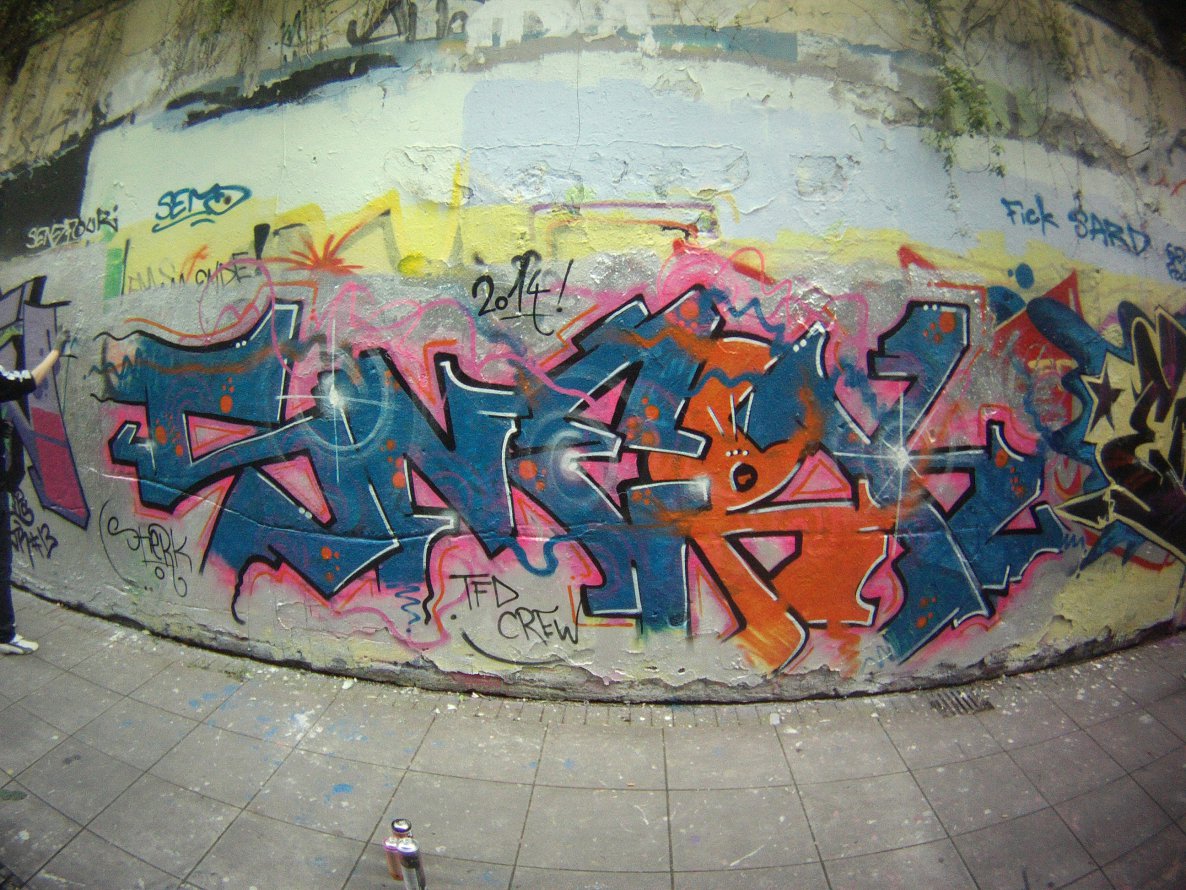 Graffiti Wall in Gütersloh - Photo by Snerked