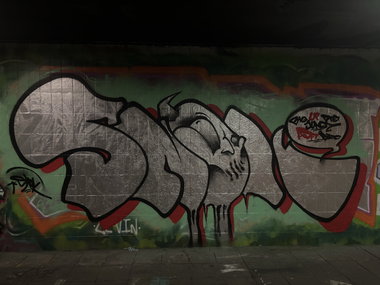 Graffiti Wall in Mannheim - Photo by Snokomotive