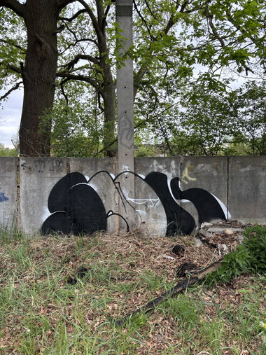 Graffiti Wall in Schönwalde-glien - Photo by Snokomotive